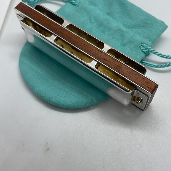 Tiffany & Co Sterling Silver 925 Harmonica Hohner Made in Germany - Picture 6 of 7